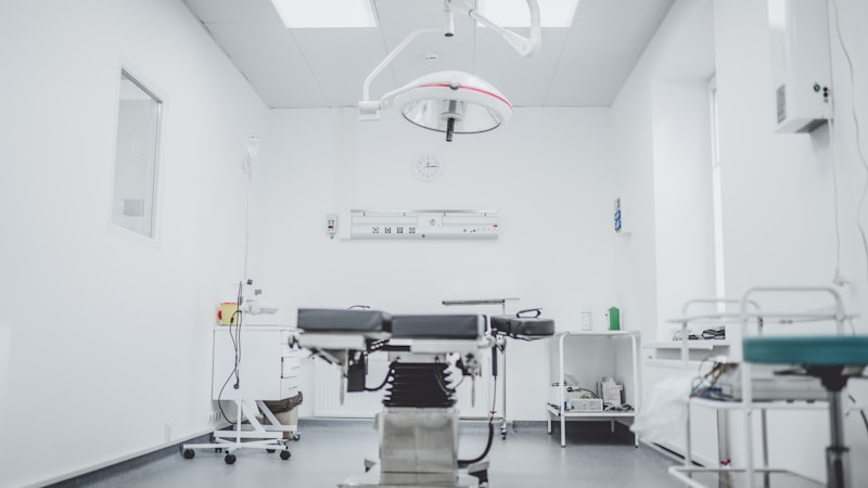 Robotic surgery operating theatre